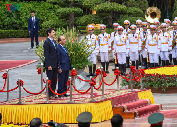 Toàn cảnh chuyến thăm chính thức Việt Nam của Thủ tướng Canada