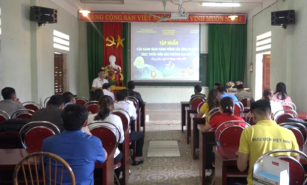 Lớp tập huấn được tổ chức tại huyện Đồng Văn