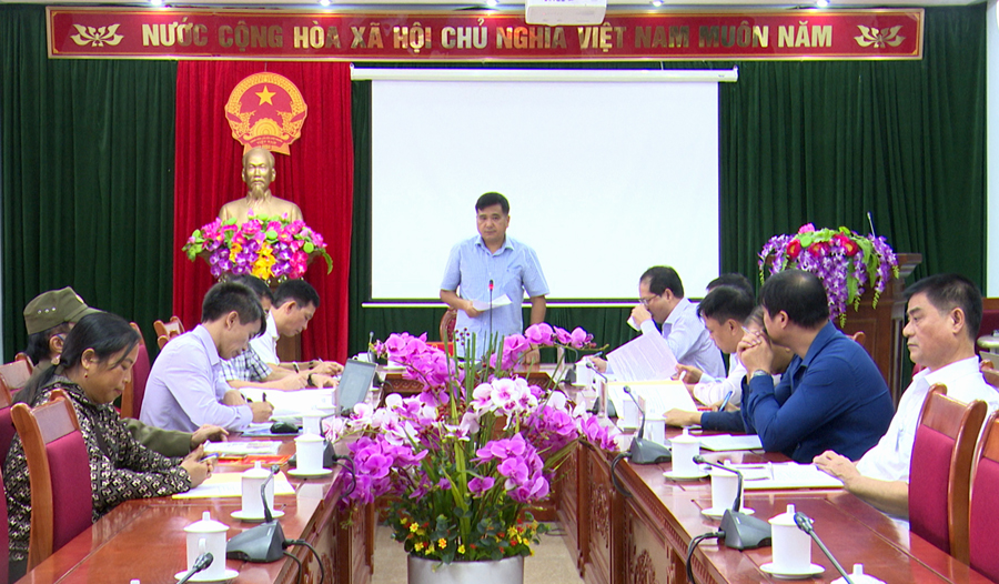 Bí thư Thành ủy Hầu Minh Lợi kết luận buổi tiếp công dân.