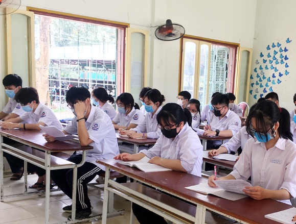 Học sinh THPT Lê Hồng Phong sẽ nghỉ học từ ngày 27.10 cho đến khi có thông báo mới.