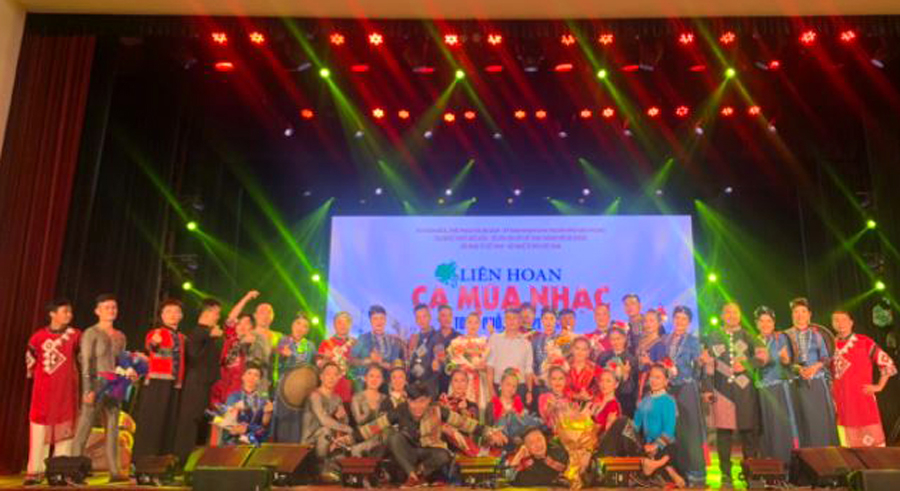 Đoàn nghệ thuật tỉnh Hà Giang tham gia Liên hoan ca múa nhạc toàn quốc tại hải Phòng