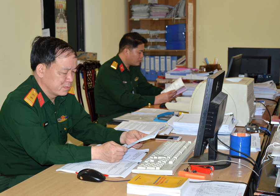 Cơ quan Thường trực UBKT thường xuyên làm tốt công tác tham mưu cho UBKT Đảng ủy Quân sự tỉnh.