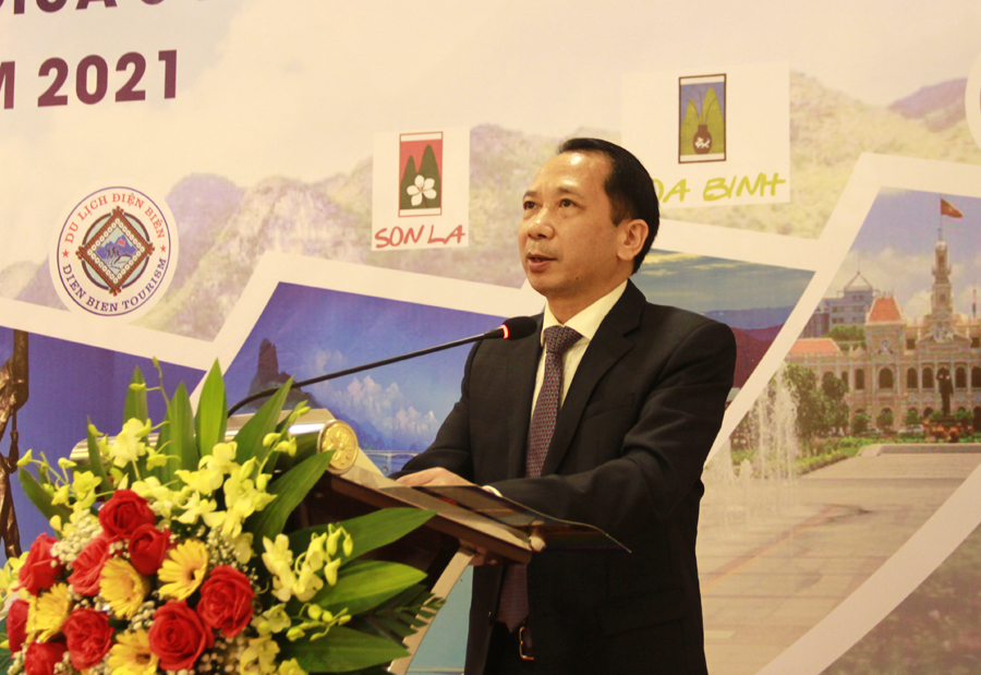 Phó Chủ tịch UBND tỉnh Trần Đức Quý phát biểu kết luận hội nghị