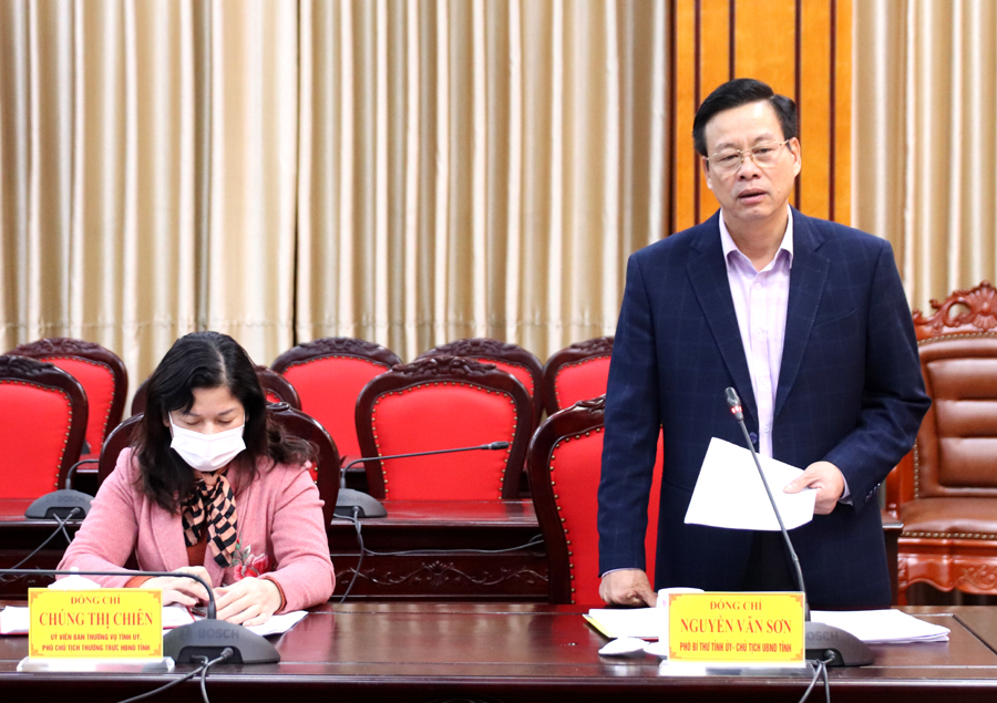 Chủ tịch UBND tỉnh Nguyễn Văn Sơn khẳng định: Ngay sau đợt giám sát của Ủy ban Văn hóa, Giáo dục, UBND tỉnh sẽ chỉ đạo ngành chuyên môn xây dựng kế hoạch triển khai thực hiện.